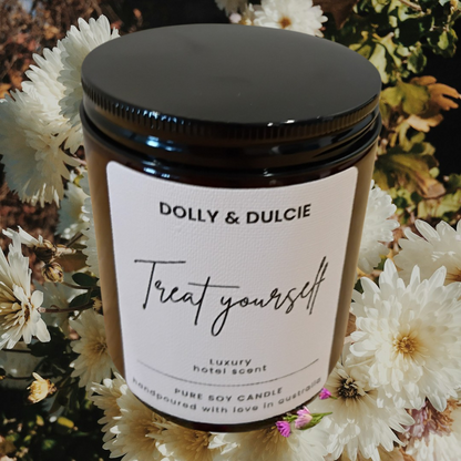 Treat yourself candle