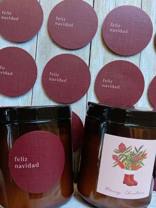 Christmas sparkles  candle