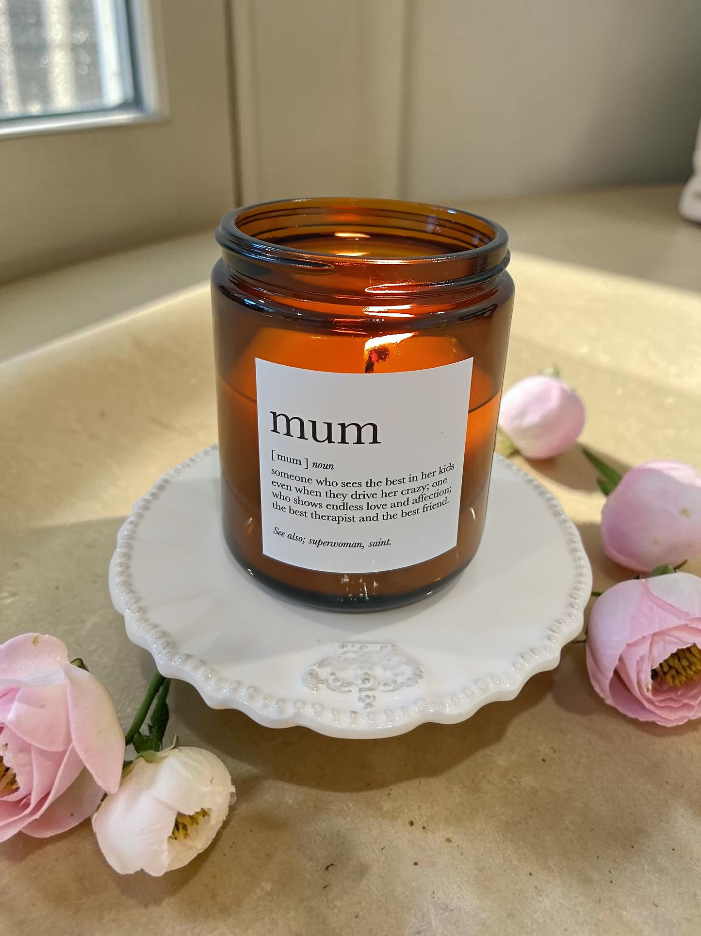 The Mum candle