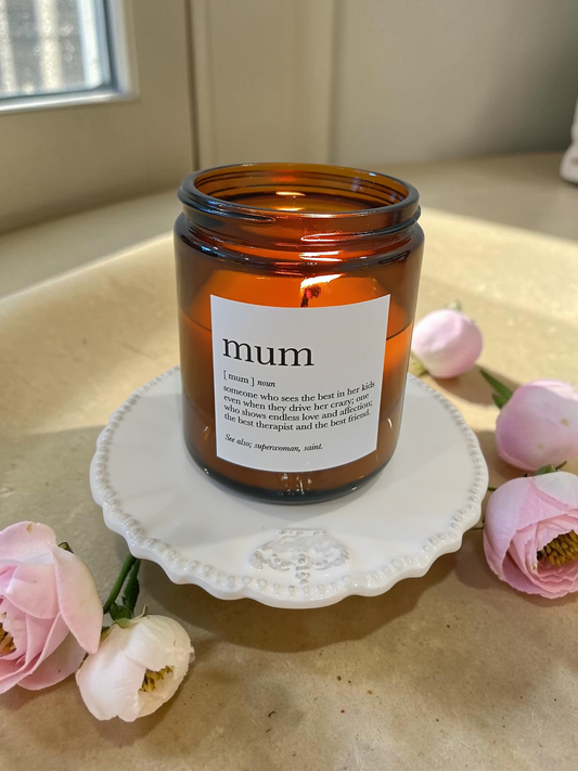 The Mum candle