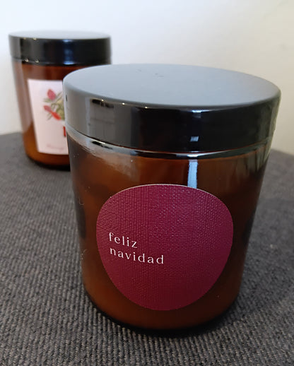 Christmas sparkles  candle