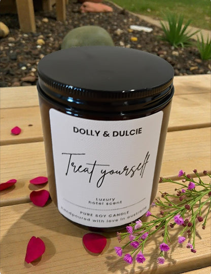Treat yourself candle