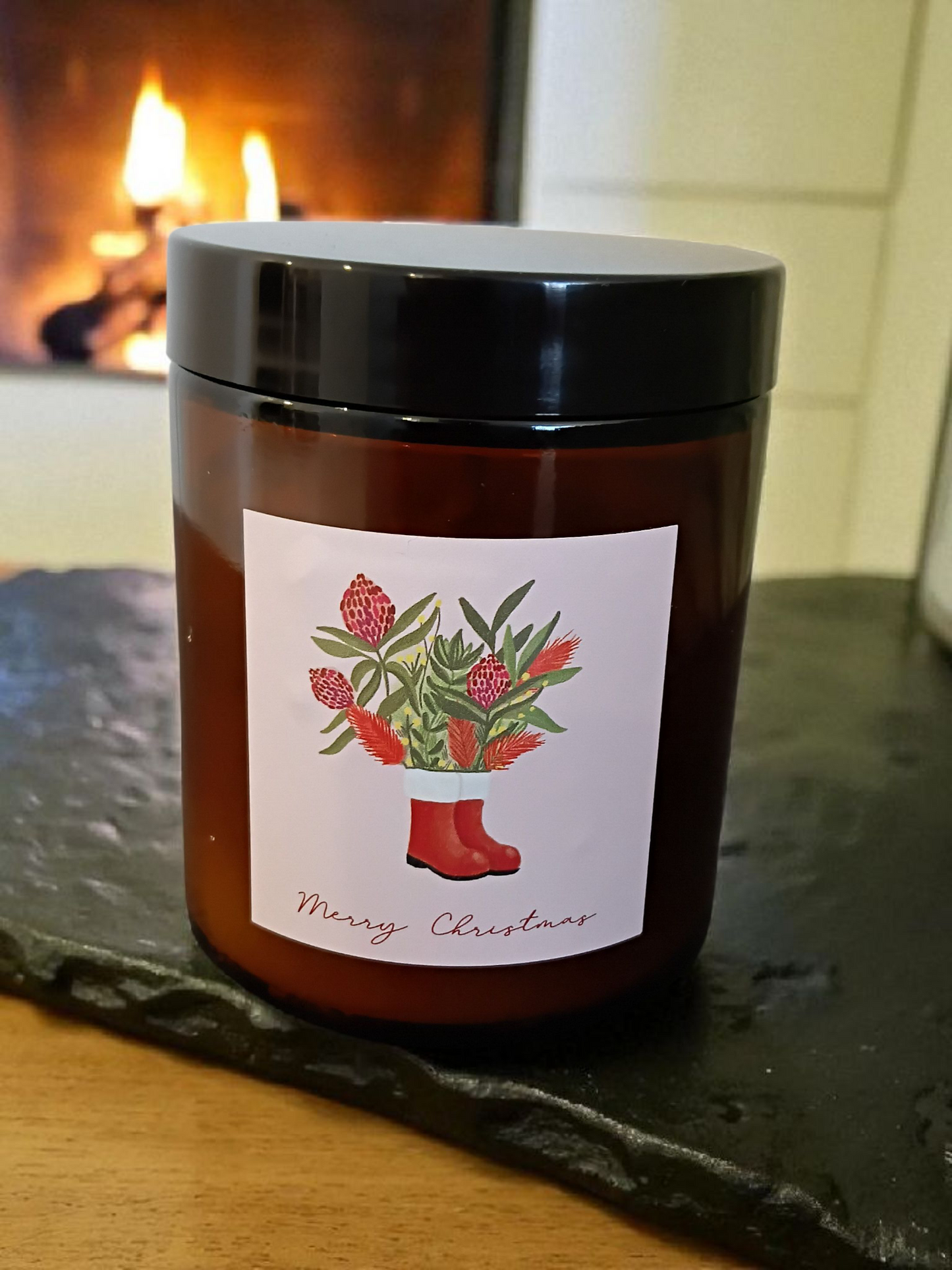 Christmas sparkles  candle